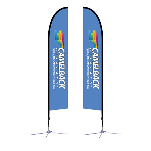 14 ft Falcon Outdoor Sail Flag Banner Stand