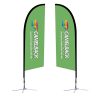 8.25 ft Falcon Outdoor Sail Flag Banner Stand