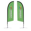 8.25 ft Falcon Outdoor Sail Flag Banner Stand