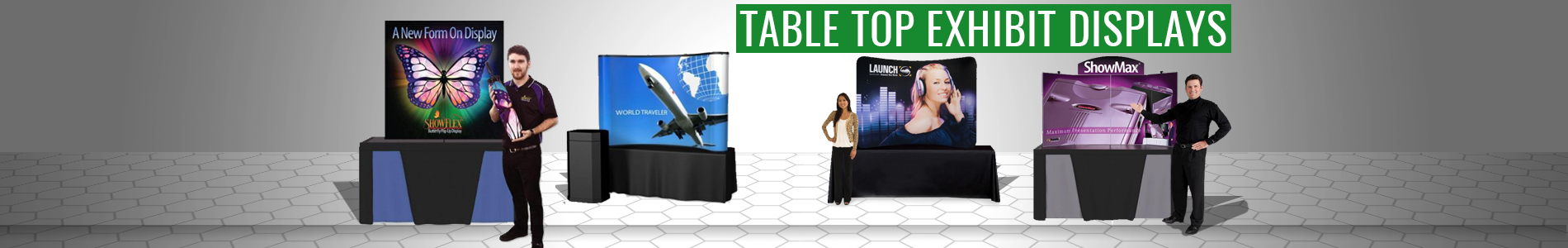 Table Top Exhibit Displays