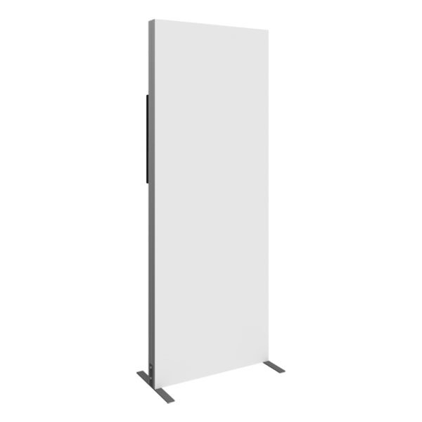 Vector Frame Monitor Kiosk 01 Single Sided Graphics White Back