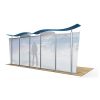 20ft hybrid timberline displays double panels back angle side