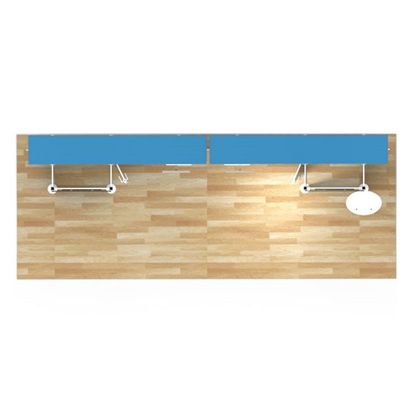 20ft hybrid timberline displays double panels floor