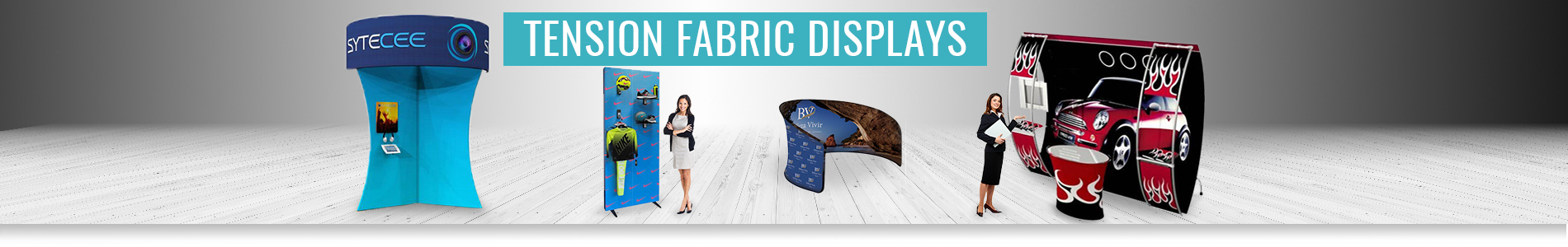 Tension Fabric Displays Systems