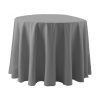 Poly Popline Round Blank table throw cover