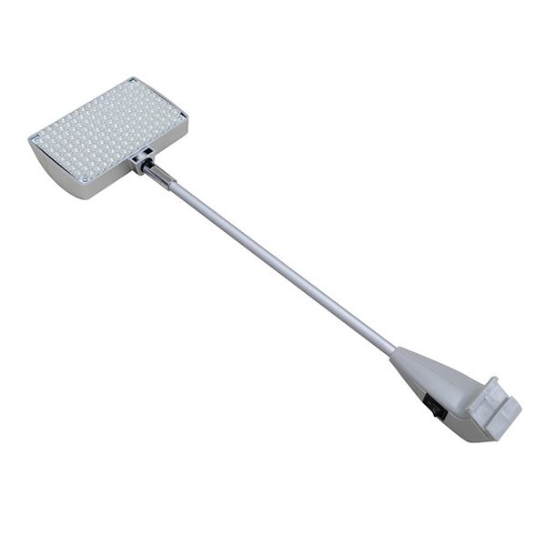 Aspen Backwall Display LED Light Silver