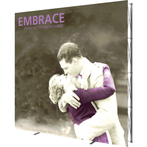 Embrace 10ft Push-Fit Tension Fabric Display right