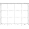 Embrace 10ft Backlit Tension Fabric Display frame front