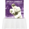 Embrace 5ft Backlit Tension Fabric Display front