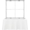 Embrace 5ft Backlit Tension Fabric Display frame front