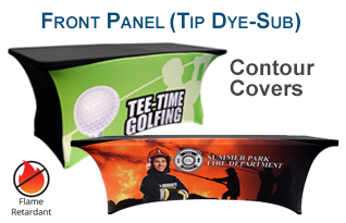 front panel tip dye-sub contour covers