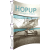 hopup 10ft curved tension fabric display front graphic left