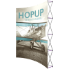 hopup 10ft curved tension fabric display front graphic right