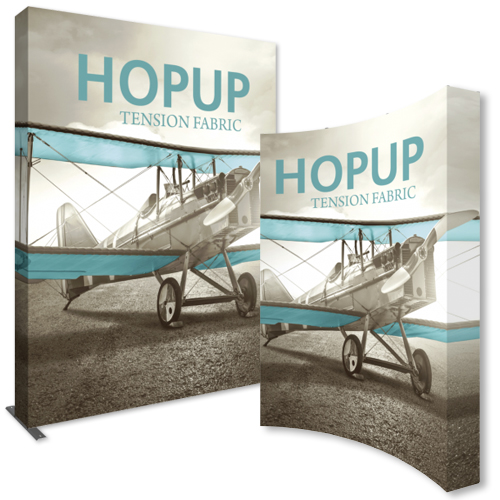 HopUp 10ft Height Tension Fabric Display