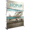 hopup 10ft straight tension fabric display front graphic left