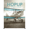 hopup 10ft straight tension fabric display full fitted graphic front