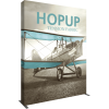 hopup 10ft straight tension fabric display full fitted graphic left