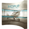 HopUp 13ft Curved Tension Fabric Display right