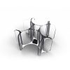 Modulate Fabric Backwall Display Clamp 4 Way
