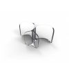 Modulate Fabric Backwall Display Clamp 90 degree