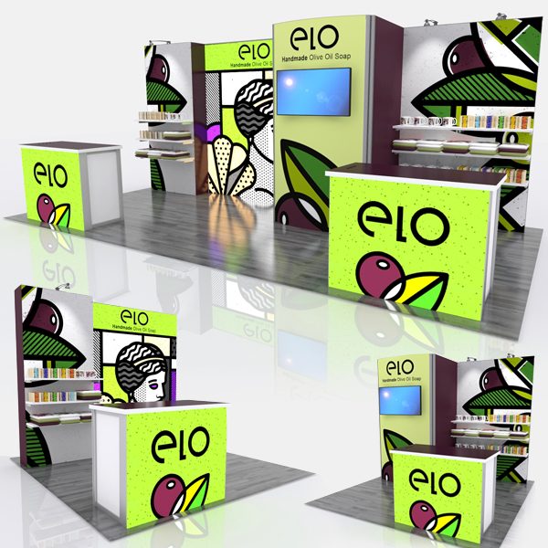 Retail ELO 20Ft Modular Display System