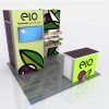 retail elo curved modular display system left