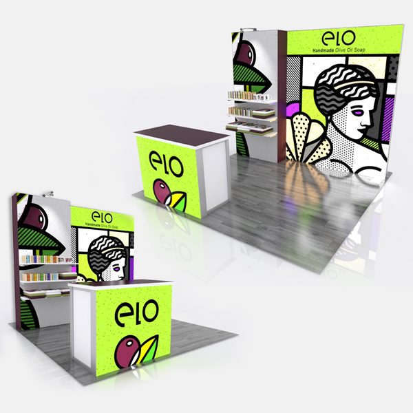 Retail ELO Flat Modular Display System