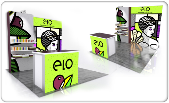 retail elo flat modular display system product