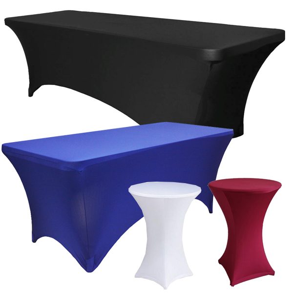 spandex table covers