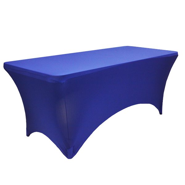 Spandex Table Covers blue