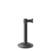 Contempo-Exhibit-Post-Stanchion-Wrinkle-Black