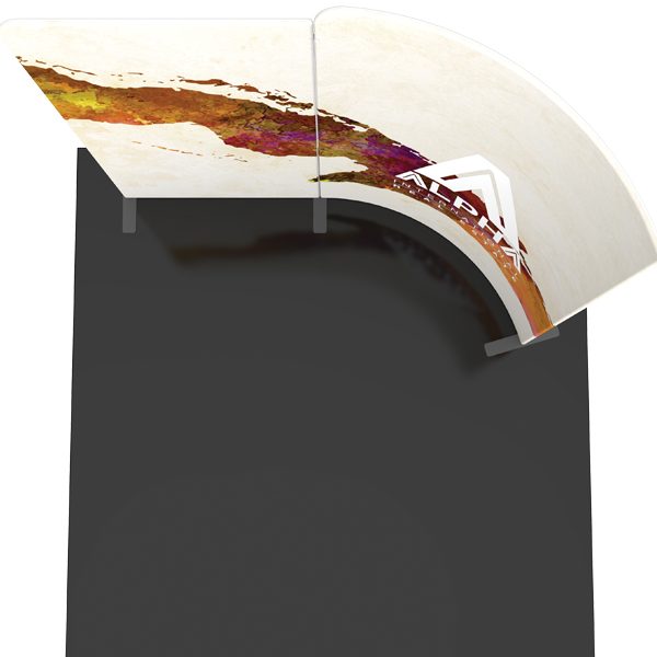 Modulate 10Ft Fabric Backwall Display 7 Top