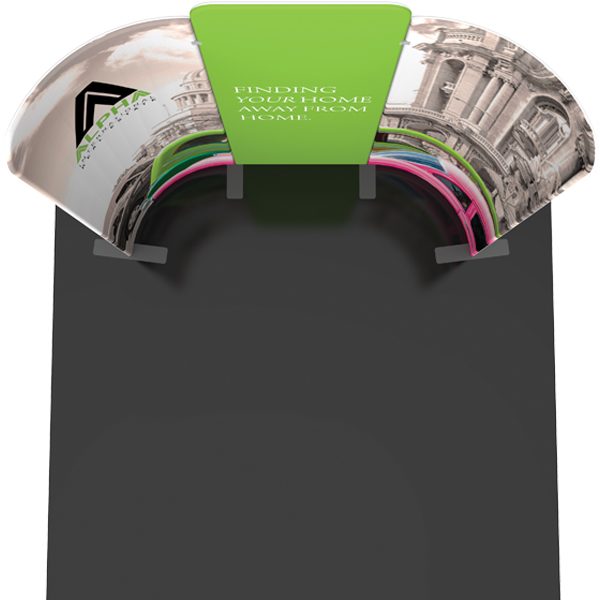 Modulate 10Ft Fabric Backwall Display 9 Top
