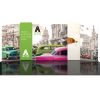 Modulate 20Ft Fabric Backwall Display 3 System