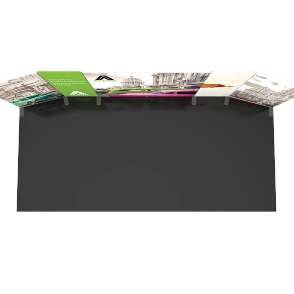 Modulate 20Ft Fabric Backwall Display 3 Top