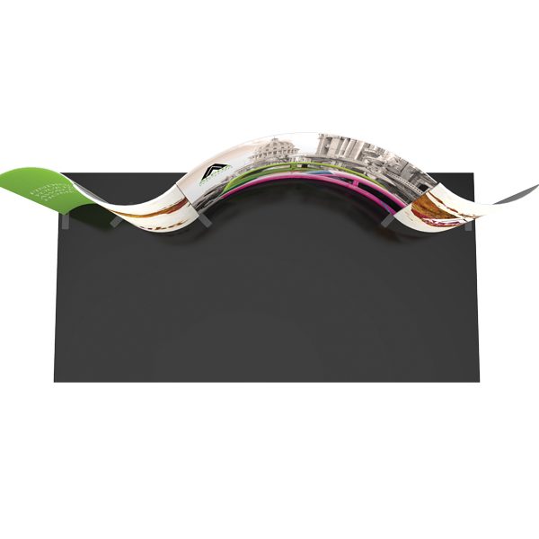 Modulate 20Ft Fabric Backwall Display Top