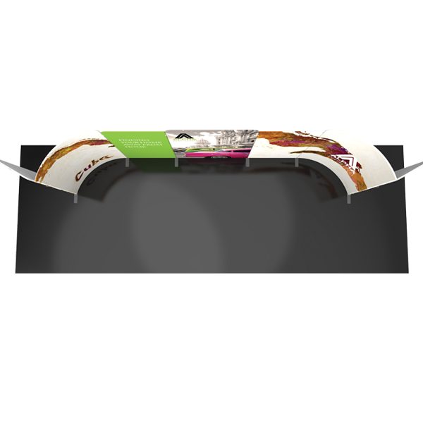 Modulate 30Ft Fabric Backwall Display 4 Top