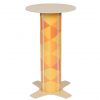 round bar table birch