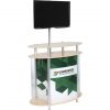 Twist Ellipse Vertical Showcase Kiosk Kit