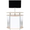 Twist Ellipse Vertical Showcase Kiosk no graphics