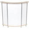 Twist Counter Mini Reception Desk front no graphics
