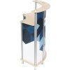 Twist Counter Mini Reception Desk graphic side