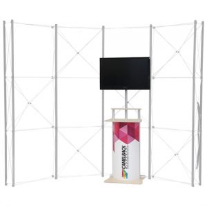 Twist Counter Pop-Up Monitor Stand