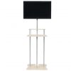 Twist Counter Pop-Up Monitor Stand horizontal frame