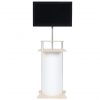 Twist Counter Pop-Up Monitor Stand horizontal no graphics