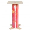 Twist Square Bar Table Charging Station Birch