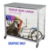 Trade Show Portable Popup Large Bar Graphics