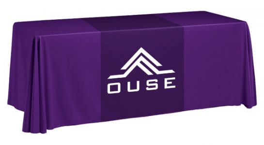 Wyndham One Color Logo Table Runner
