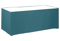 Poly Poplin Flat Blank Table Skirt/Wrap