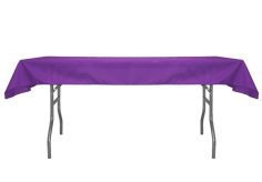 Poly Standard Fabric Non-Printed Table Topper